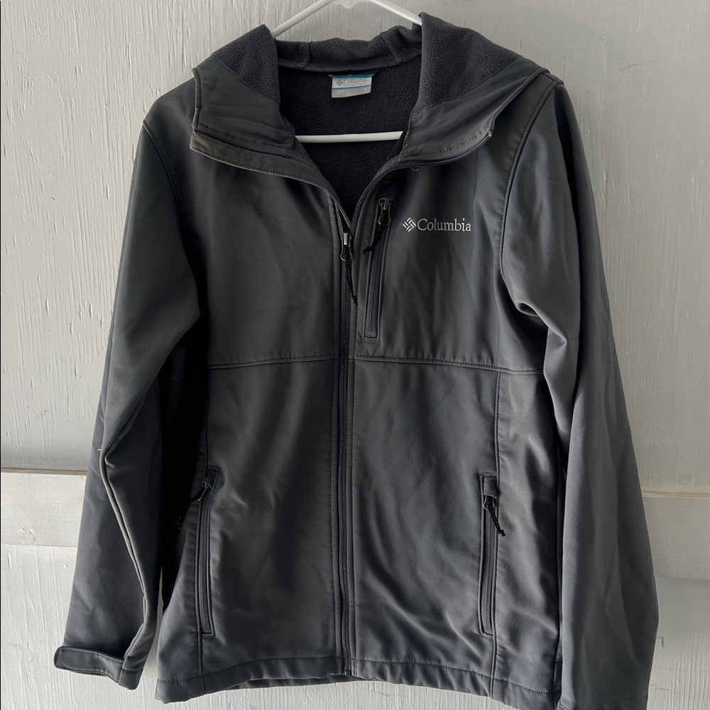 Columbia Charcoal Softshell Jacket